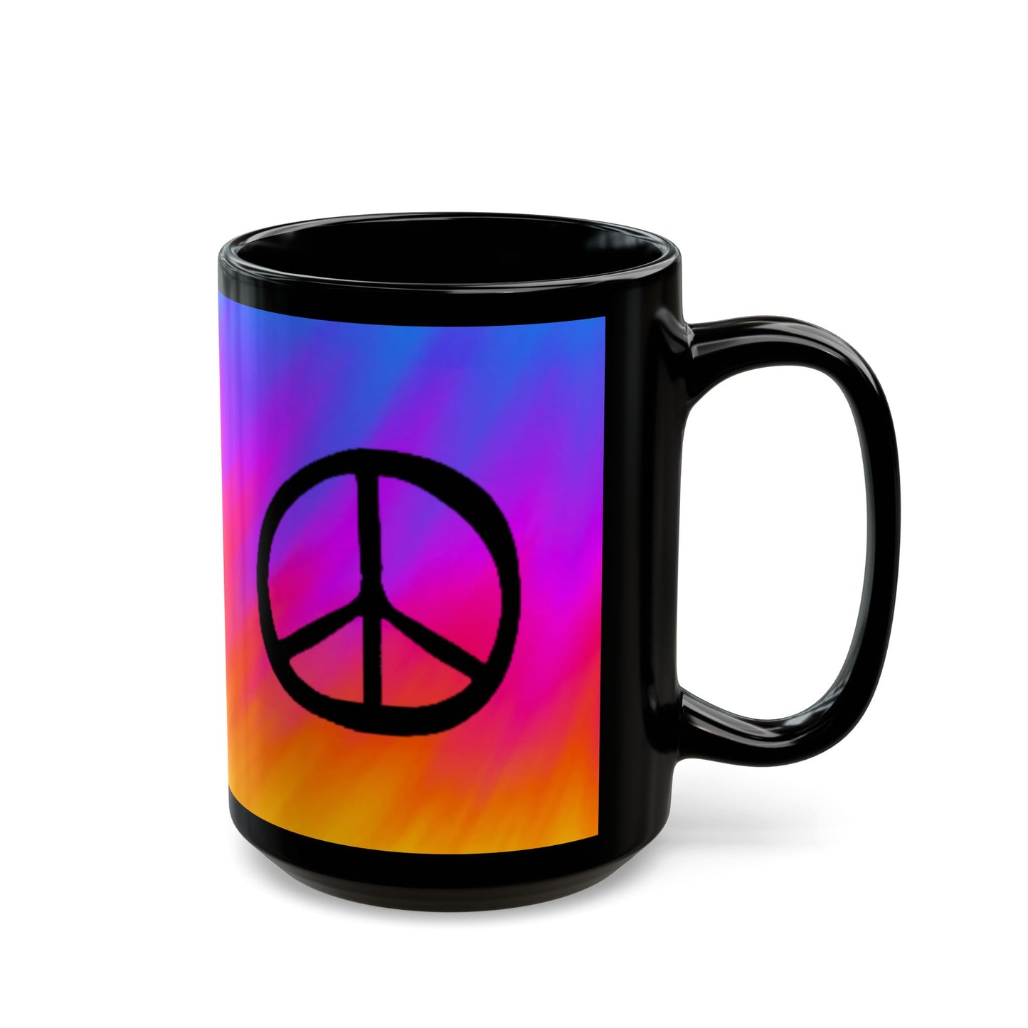 Peace Tie Dye Mug