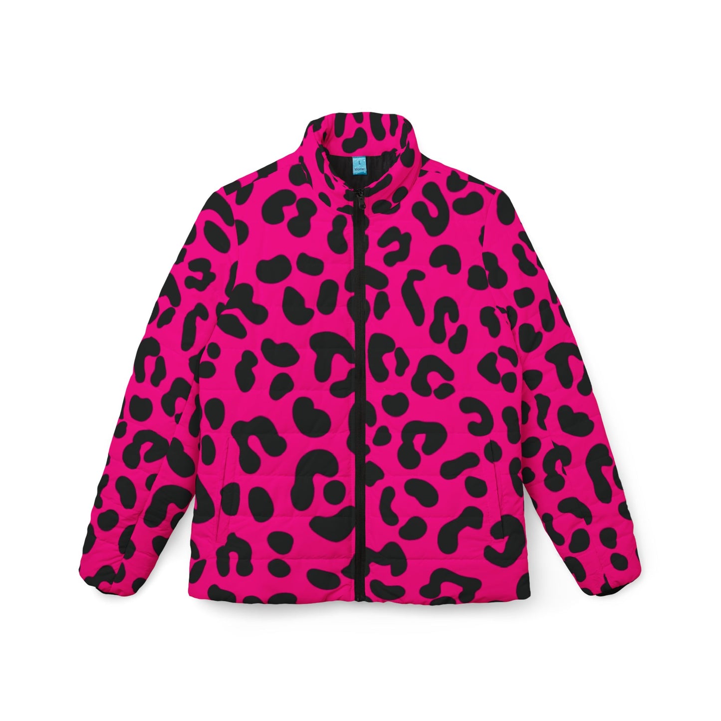 Hot Pink Leopard Print Women's Jacket