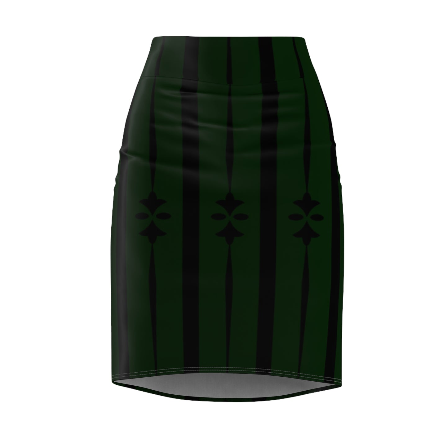 Women's Bold Stripe Pencil Skirt
