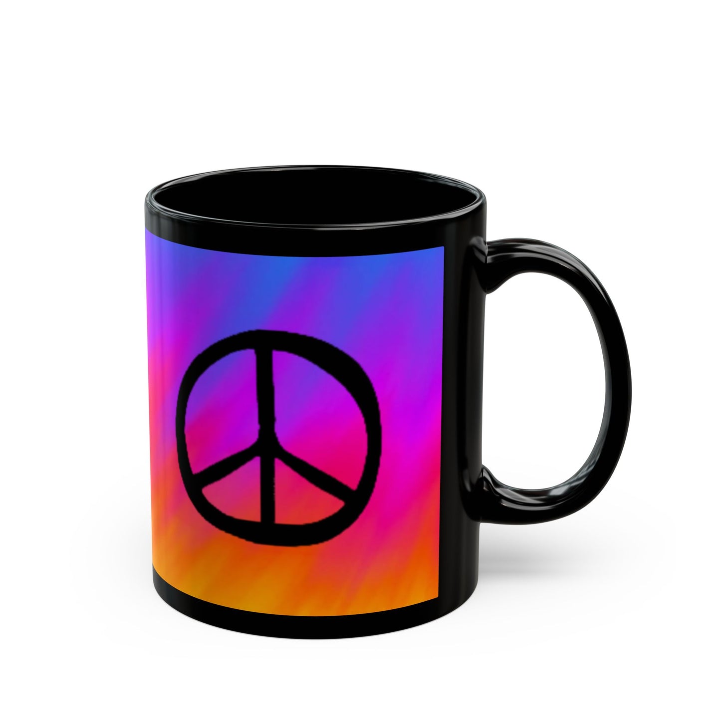 Peace Tie Dye Mug