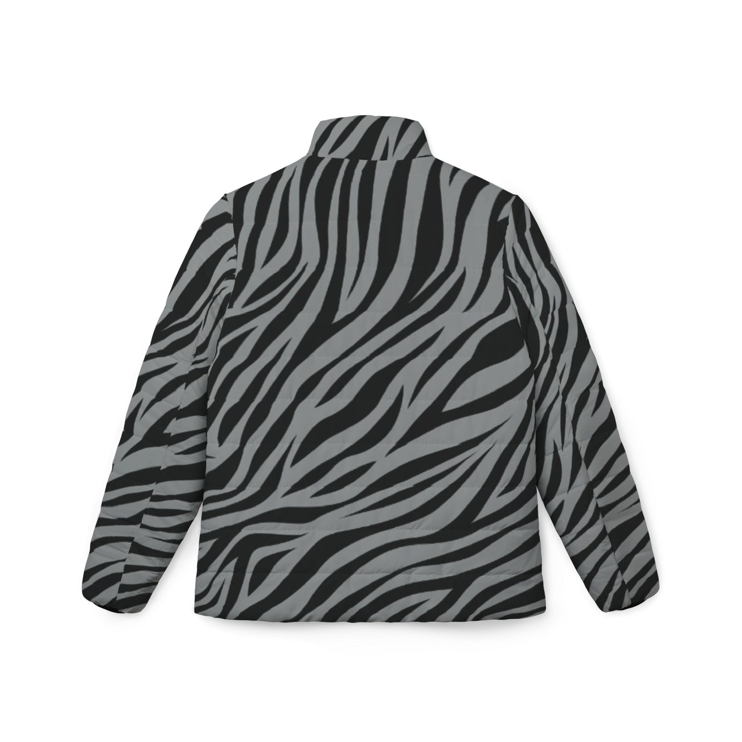Grey Zebra Print Women’s Jacket