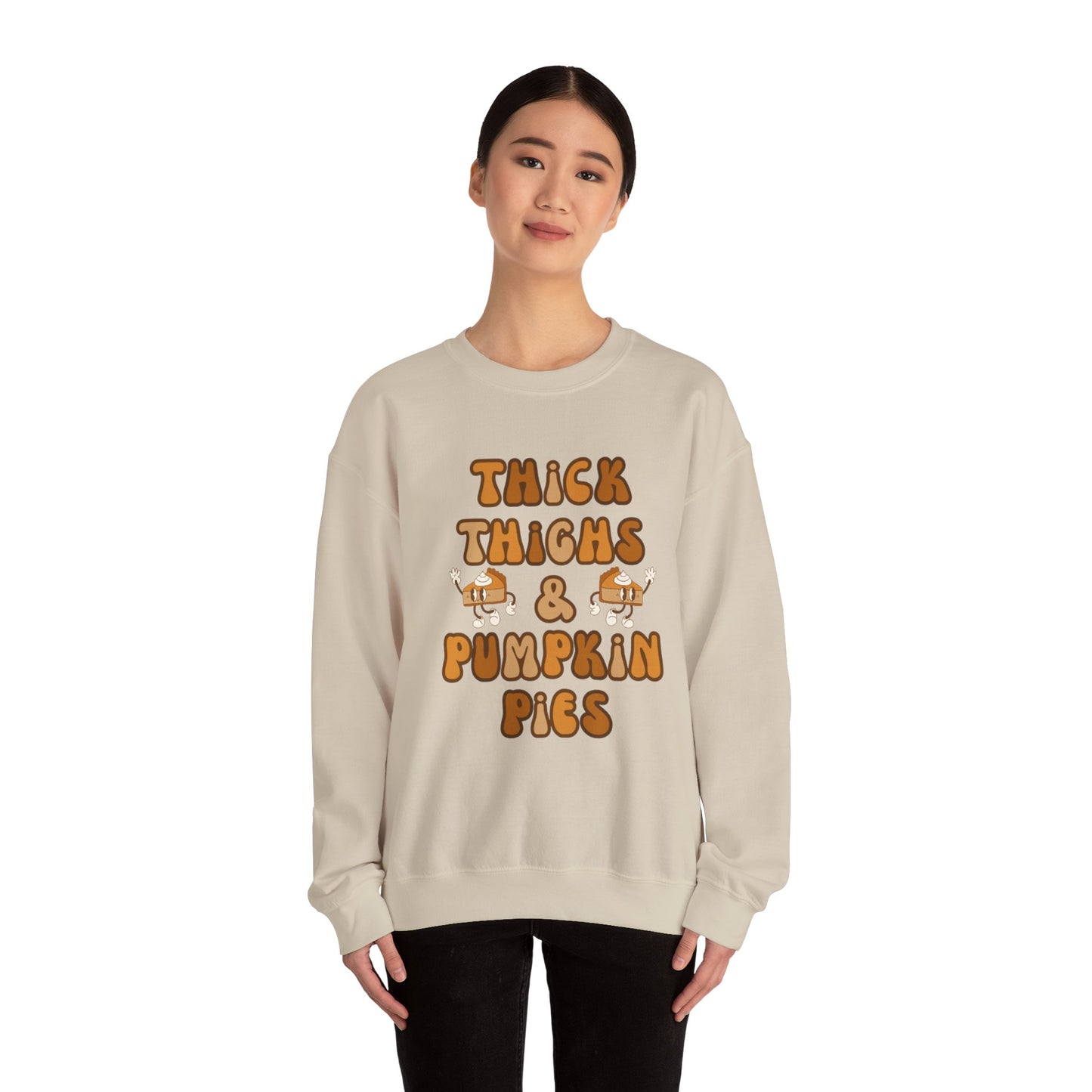 Thick Thighs & Pumpkin Pies Sweatshirt