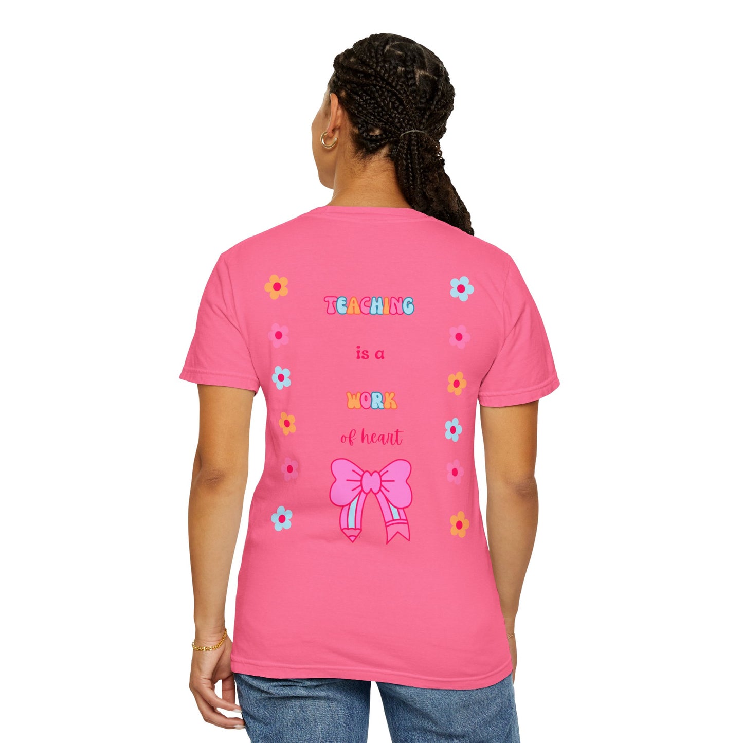 Teaching is a Work of Heart Women's T-shirt