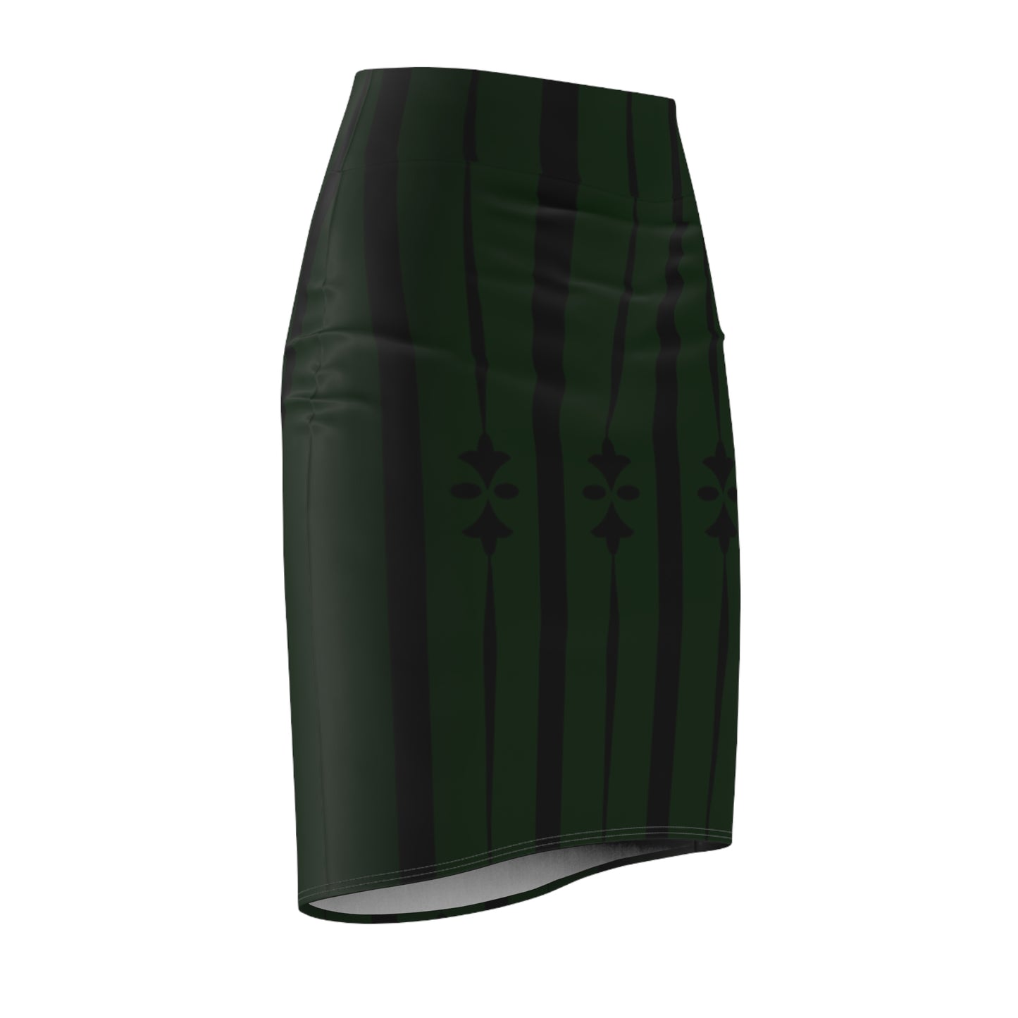 Women's Bold Stripe Pencil Skirt