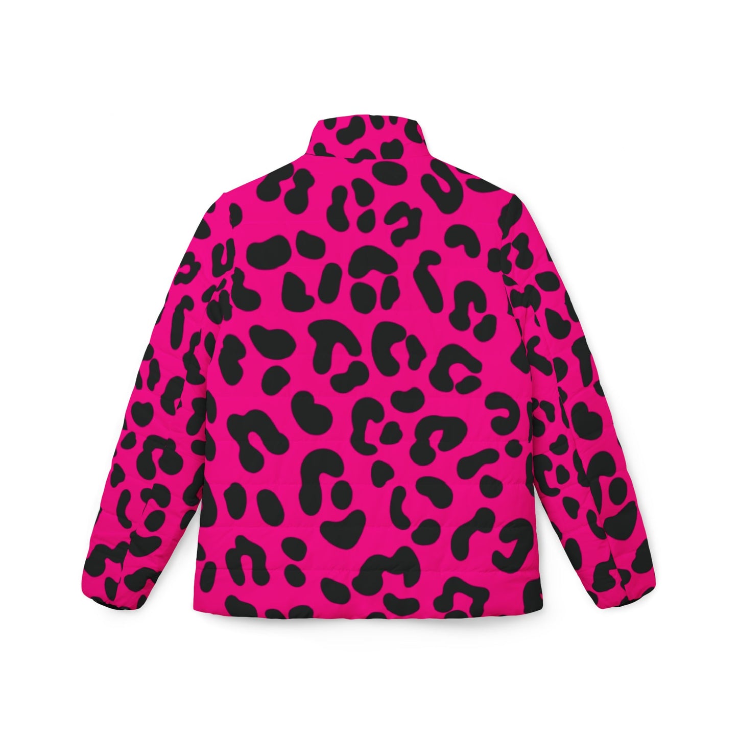 Hot Pink Leopard Print Women's Jacket