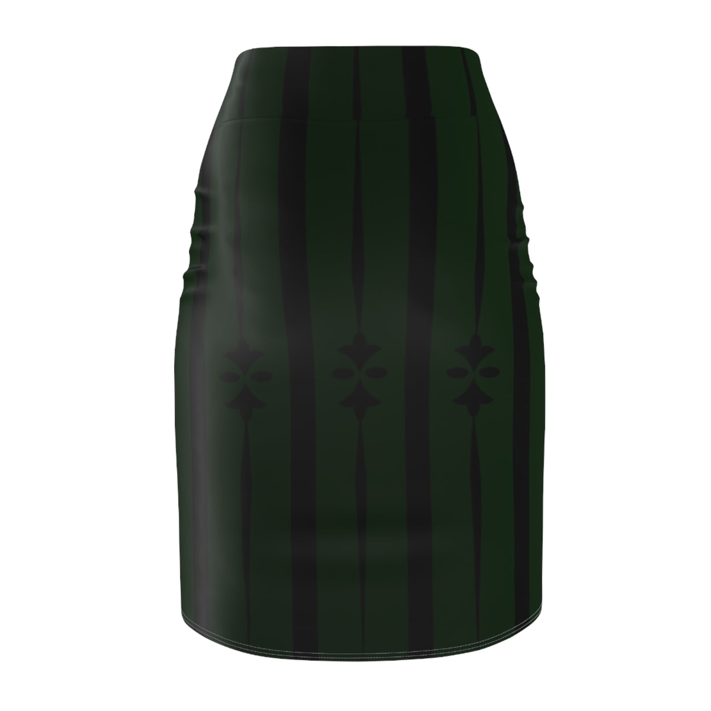 Women's Bold Stripe Pencil Skirt