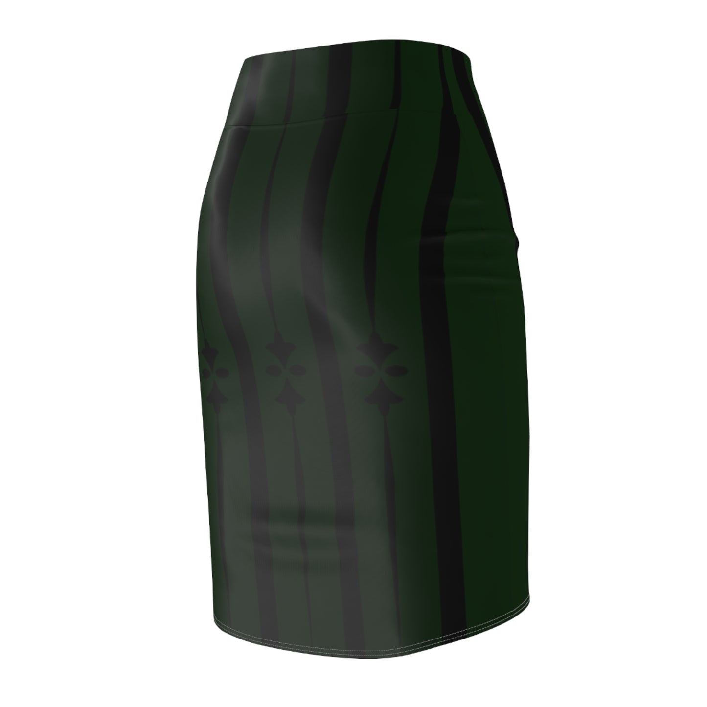 Women's Bold Stripe Pencil Skirt
