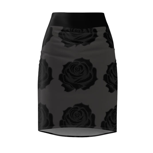Black Rose Women's Pencil Skirt