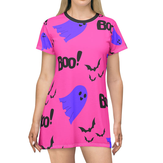 Boo Women's T-shirt Dress