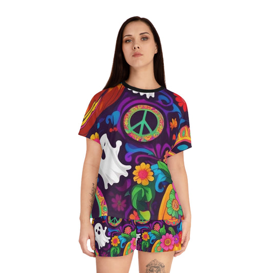 Hippie Halloween Women's Pajama Set