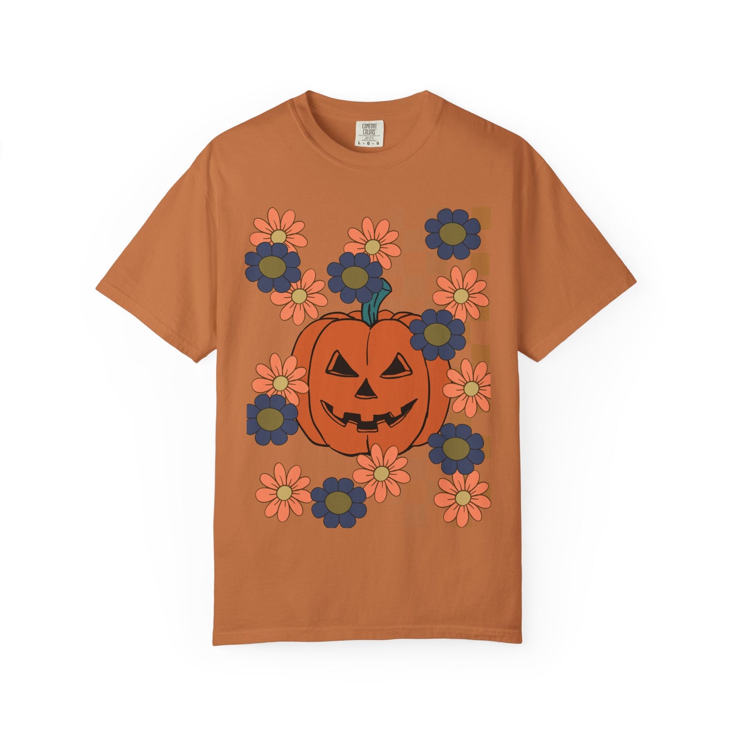Floral Pumpkin Women's T-shirt